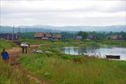 Власьево.Конец центральной улицы